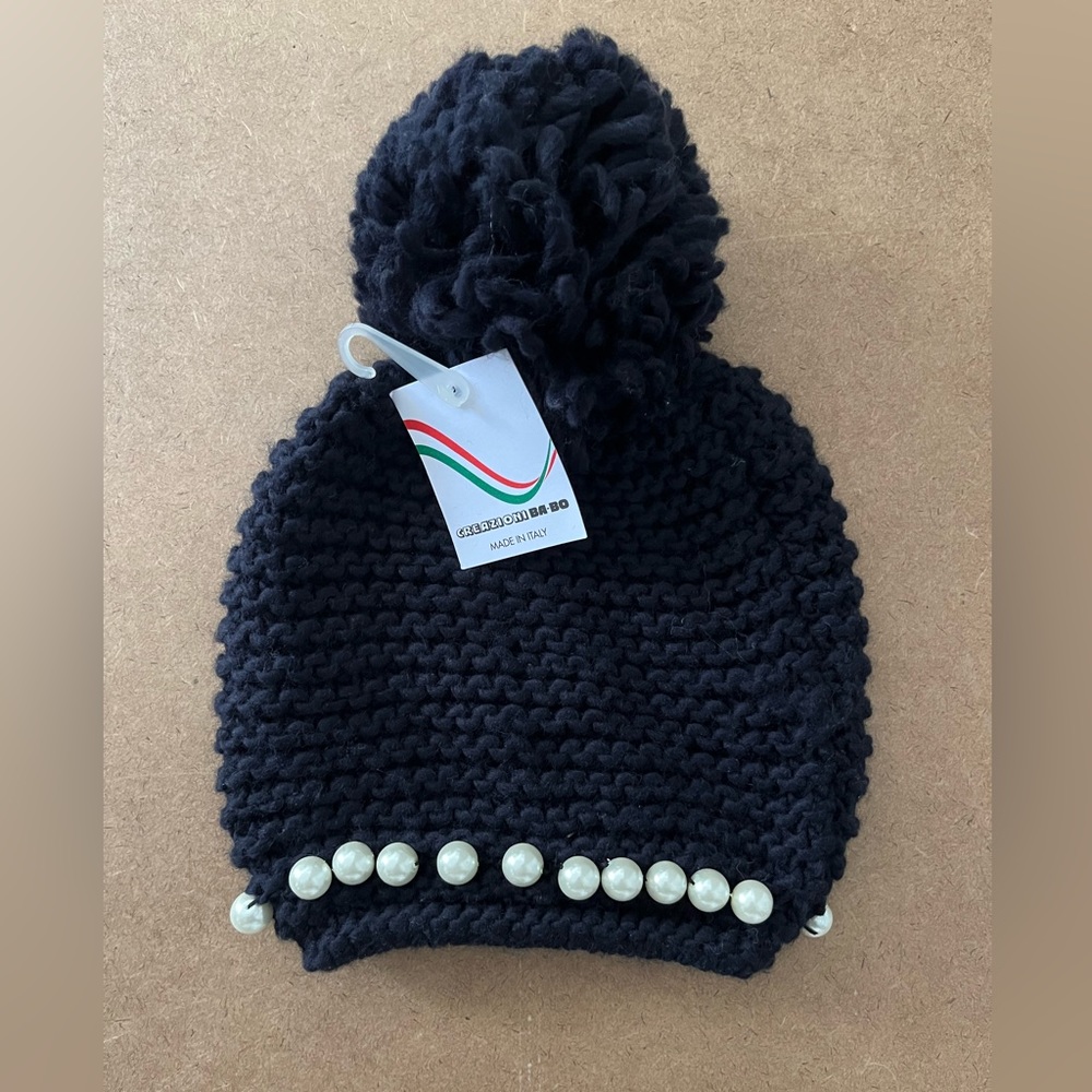 CREAZIONI BABO black beanie